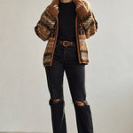Sidonie Floral Embroidered Cardigan — Khaki, banana_republic product shot