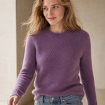 Siena Soft 100% Merino Wool Sweater, studio product shot