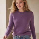 Siena Soft 100% Merino Wool Sweater, studio product shot
