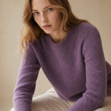 Siena Soft 100% Merino Wool Sweater, studio product shot