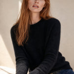 Siena Soft 100% Merino Wool Sweater, studio product shot