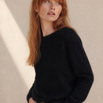 Siena Soft 100% Merino Wool Sweater, studio product shot
