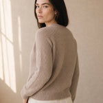 Siena Soft 100% Merino Wool Sweater, studio product shot