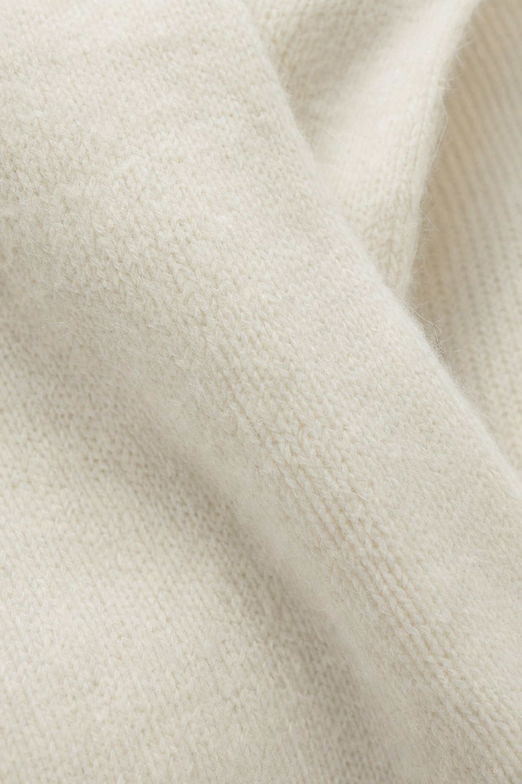 Solène Cashmere O-Neck Pullover — White, banana_republic product shot
