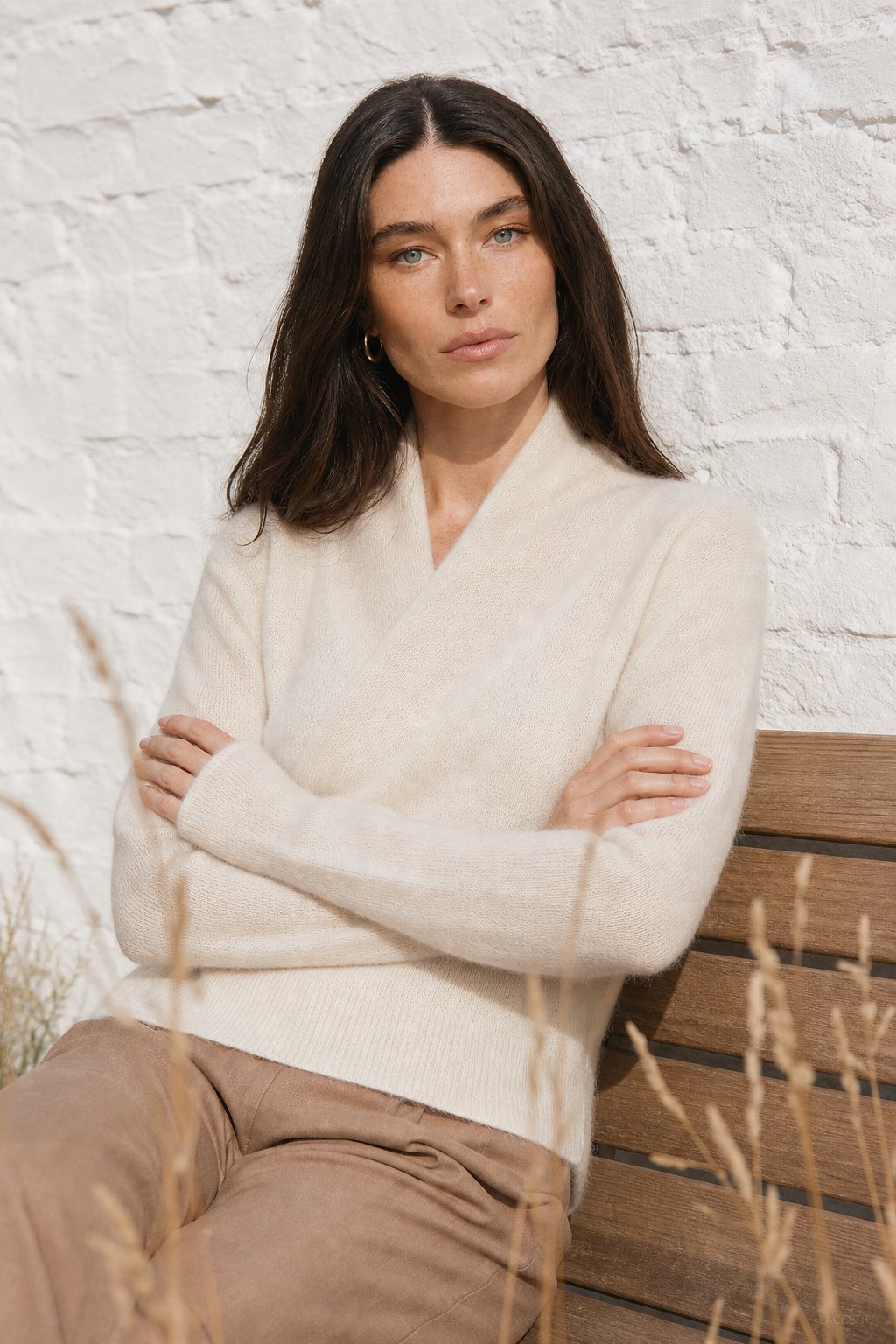Svalbard Luxe Cashmere Sweater, studio product shot