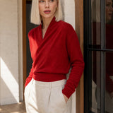 Svalbard Luxe Cashmere Sweater, studio product shot