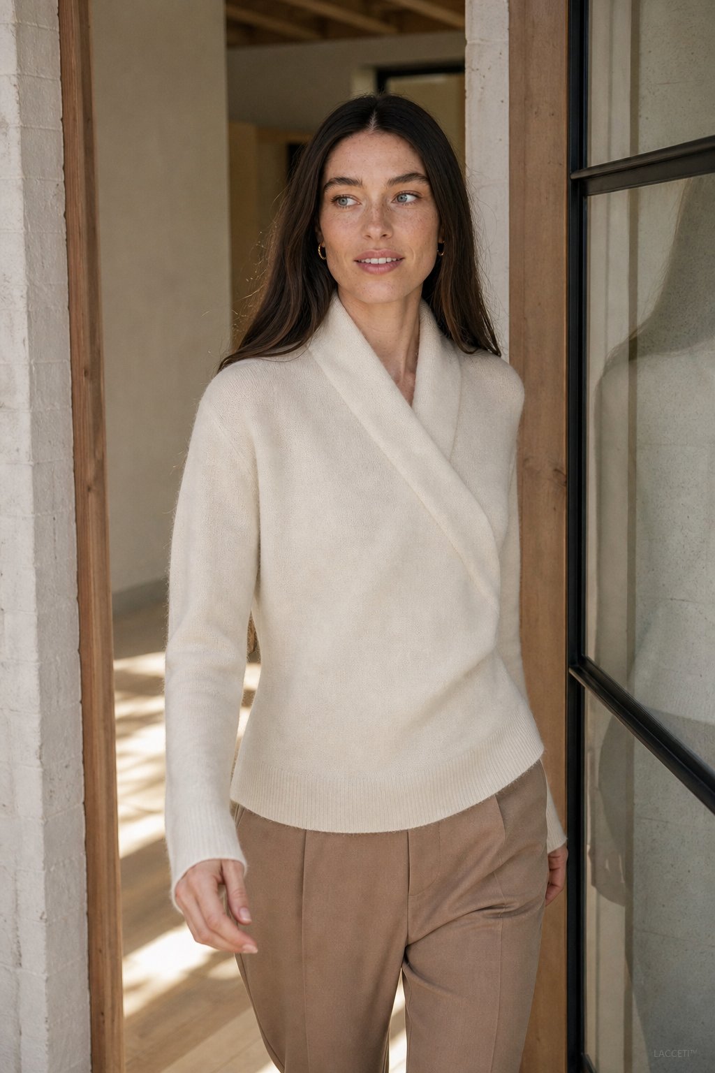 Svalbard Luxe Cashmere Sweater, studio product shot
