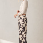 Texas Cowhide Wide-Leg Jean — Cow Print, banana_republic product shot