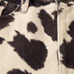 Texas Cowhide Wide-Leg Jean — Cow Print, banana_republic product shot