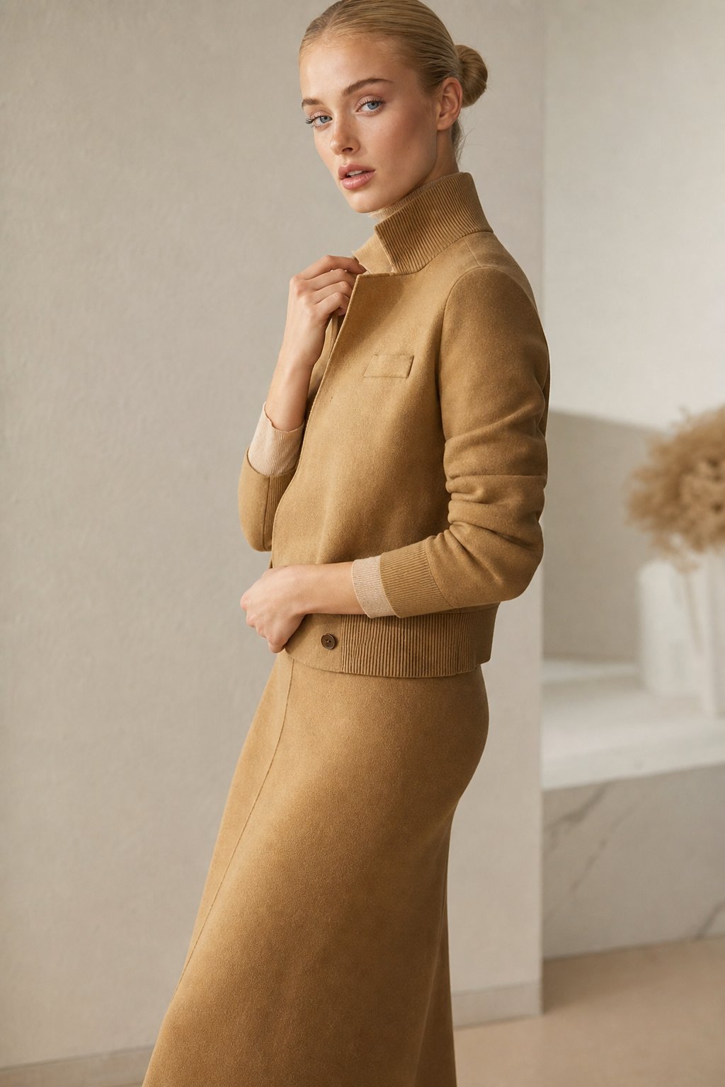 Théa Knit Two-Piece Set — Skirt Set, banana_republic product shot