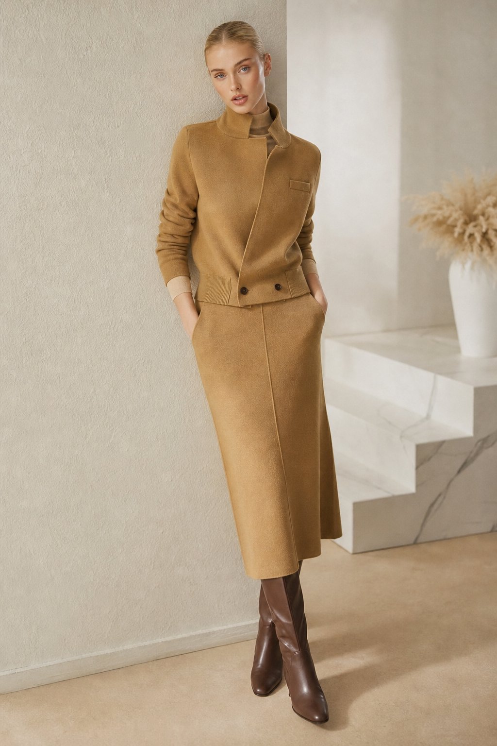 Théa Knit Two-Piece Set — Skirt Set, banana_republic product shot