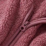 Vancouver Fleece Hoodie Jacket — Pink, banana_republic product shot