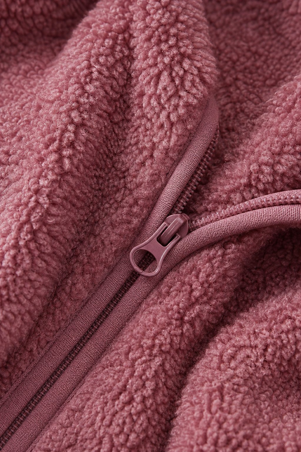 Vancouver Fleece Hoodie Jacket — Pink, banana_republic product shot