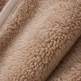 Vancouver Fleece Hoodie Jacket — Khaki, banana_republic product shot