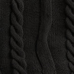 Westend Cable-Knit Sweater — Black, banana_republic product shot
