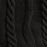 Westend Cable-Knit Sweater — Black, banana_republic product shot