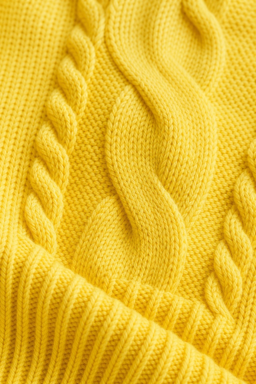 Westend Cable-Knit Sweater — Yellow, banana_republic product shot