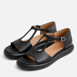 Laguna Braided Leather Sandal — Black, jcrew product shot