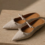 Laguna Italian Leather Wide-Fit Shoe — Ivory, studio product shot