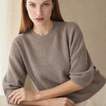 Larkin Seamless Pullover — Camel, banana_republic product shot