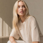 Larkin Seamless Pullover — Khaki, banana_republic product shot