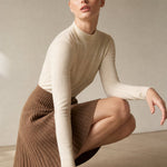 Les Coudrées Merino Skirt — Camel, banana_republic product shot