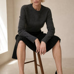 Les Coudrées Merino Skirt — Black, banana_republic product shot