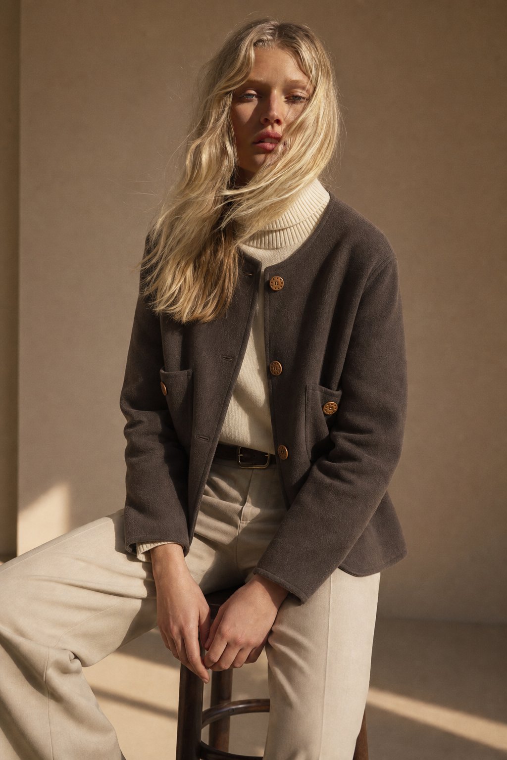Ålesund Jacket — Gray, banana_republic product shot