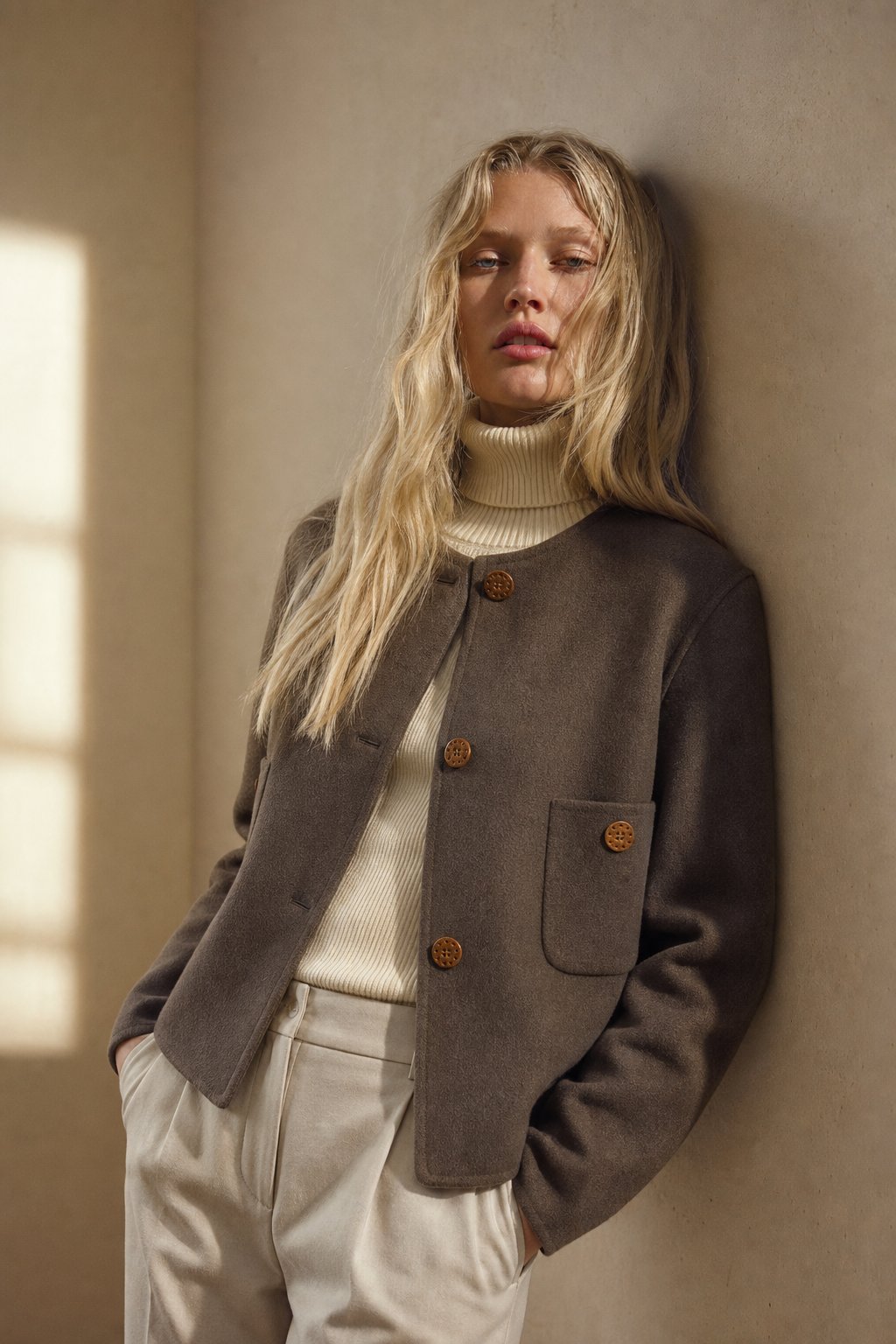 Ålesund Jacket — Gray, banana_republic product shot