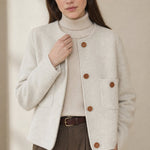 Ålesund Jacket — Ivory, banana_republic product shot