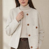 Ålesund Jacket — Ivory, banana_republic product shot