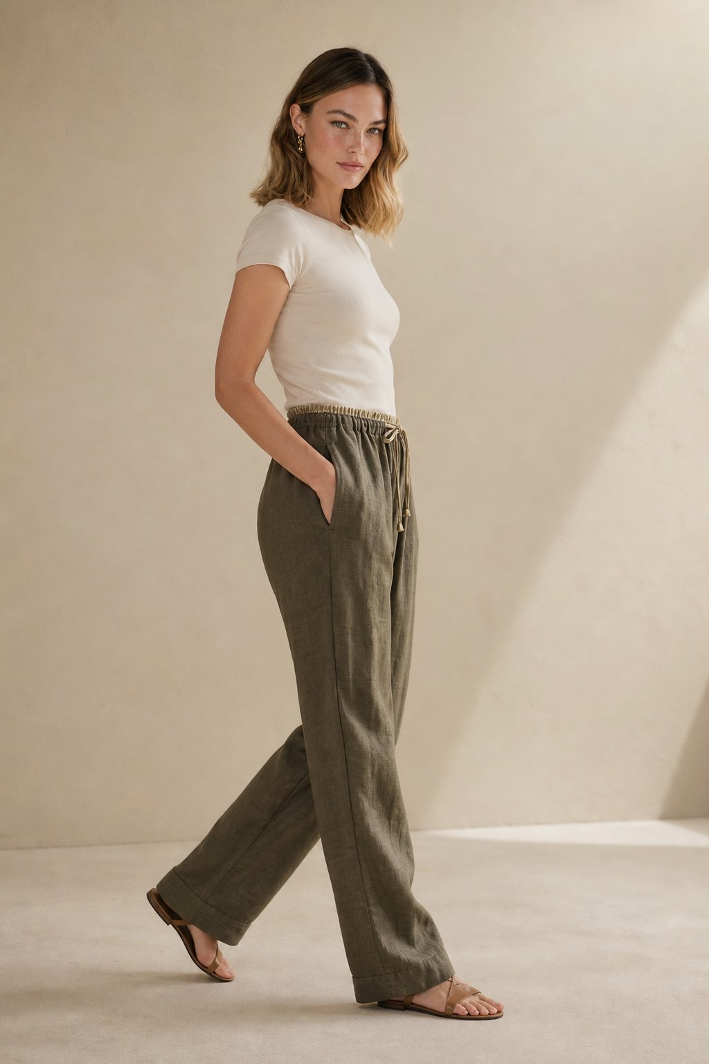 Éline Linen Trousers, banana_republic product shot
