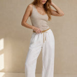 Éline Linen Trousers, banana_republic product shot