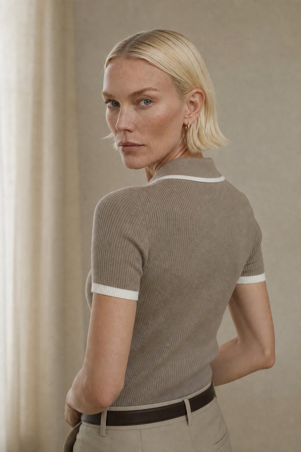 Linea Contour Cotton Polo, banana_republic product shot