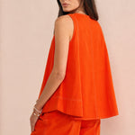 Lucia Romano Two-Piece Set — Orange, banana_republic product shot