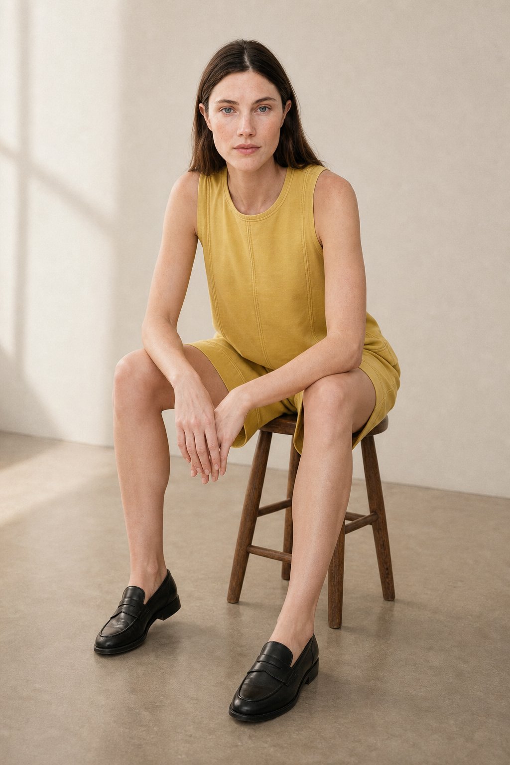 Lucia Romano Two-Piece Set — Yellow, banana_republic product shot