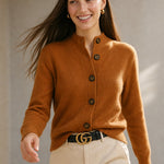 Madison Avenue Cardigan — Fire Orange, banana_republic product shot
