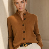 Madison Avenue Cardigan — Fire Orange, banana_republic product shot