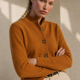 Madison Avenue Cardigan — Fire Orange, banana_republic product shot