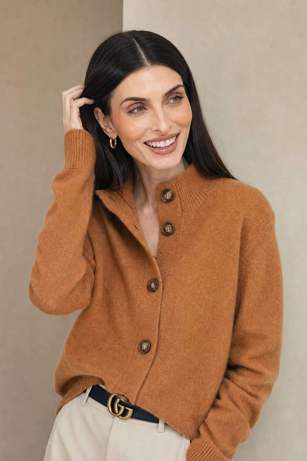 Madison Avenue Cardigan, studio product shot
