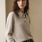 Madison Polo Wool Sweater — Camel, banana_republic product shot