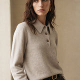 Madison Polo Wool Sweater — Camel, banana_republic product shot
