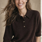 Madison Polo Wool Sweater — Coffee, banana_republic product shot