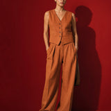 Marlowe 100% Linen Trouser Set