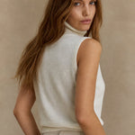 Marenton High-Neck Vest — White, banana_republic product shot