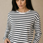 Marinière Charm Shirt — White, banana_republic product shot