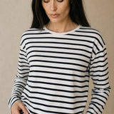 Marinière Charm Shirt — White, banana_republic product shot