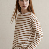 Marinière Charm Shirt — Brown, banana_republic product shot