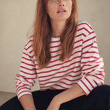 Marinière Charm Shirt — Rose, banana_republic product shot