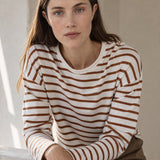 Marinière Charm Shirt — Brown, banana_republic product shot